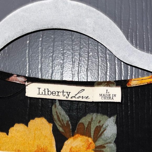 Floral Sheer Blouse Cover - Picture 4 of 5